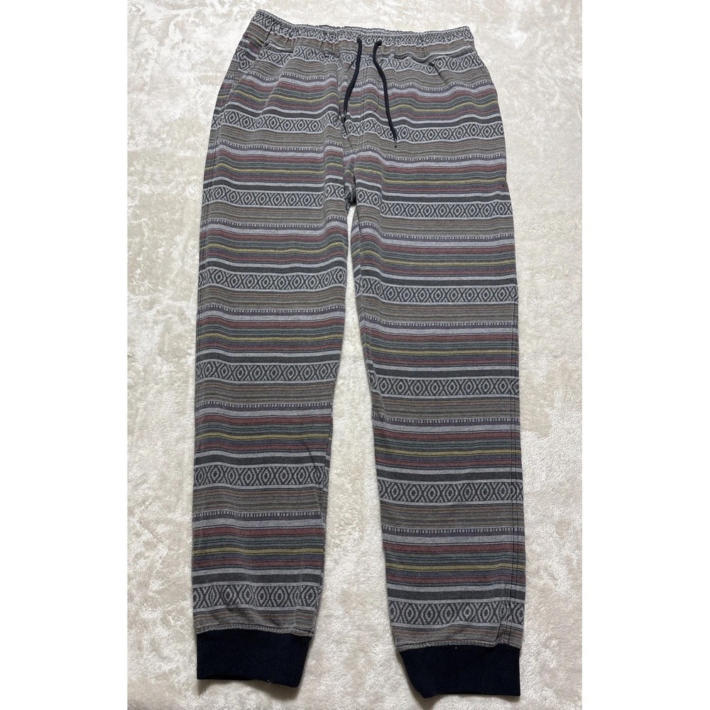 Beautiful Giant Jogger Men's Size Large Geometric Stripe Sweatpants
